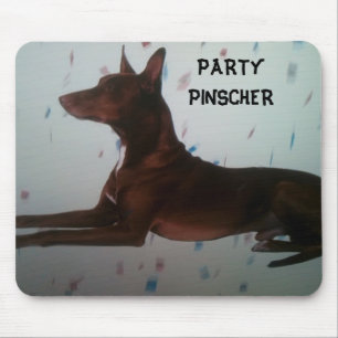 "PARTIJ PINSCHER" MOUSEPAD MUISMAT
