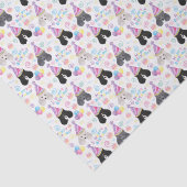 Partij Poodle Tissue Papier (Detail)