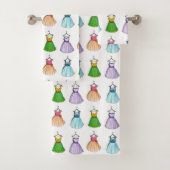  Partij Prom kleeft de Mode van de  Retro Bad Handdoek (Insitu)