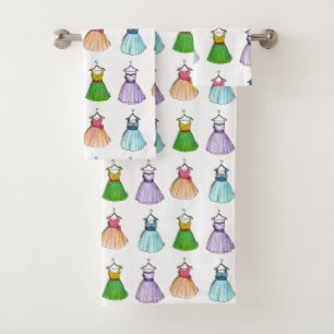  Partij Prom kleeft de Mode van de  Retro Bad Handdoek