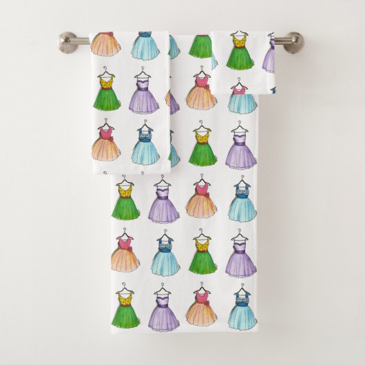  Partij Prom kleeft de Mode van de  Retro Bad Handdoek (Insitu)