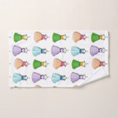  Partij Prom kleeft de Mode van de  Retro Bad Handdoek (Handdoek)