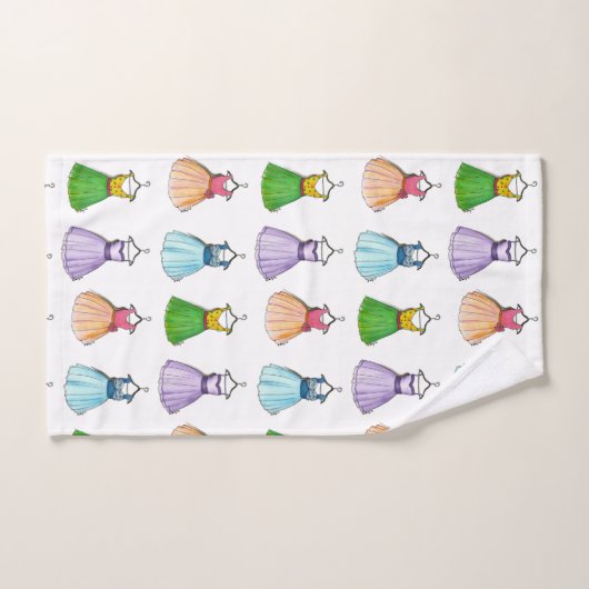  Partij Prom kleeft de Mode van de  Retro Bad Handdoek (Handdoek)