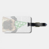 Partij Pug 2 Bagagelabel (Achterkant horizontaal)