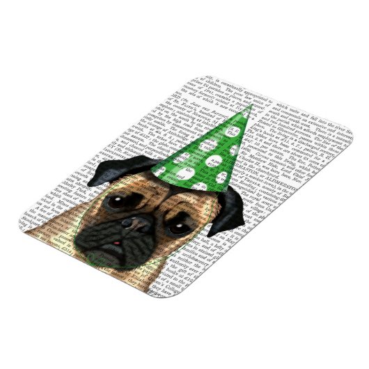 Partij Pug 2 Magneet (Linkerzijde)