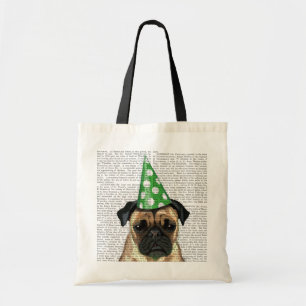 Partij Pug 2 Tote Bag