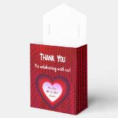 Partij Rode  bruiloft gunst Bedankdoosjes (Geopend)