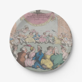 Partij - Ronde papieren Borden Bordje