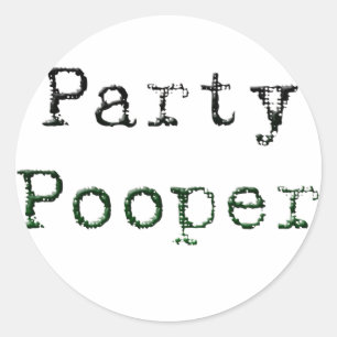 Partij Ronde Sticker