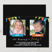 Partij samen - Vernodigingen van de Dag van de Dag Kaart (Voorkant / Achterkant)