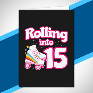 Partij schaats - 15e verjaardag - Schatting van ro Kaart