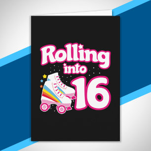 Partij schaats - 16e verjaardag - Schatting van ro Kaart