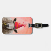 Partij schapen 2 bagagelabel (Voorkant horizontaal)