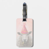 Partij schapen 2 bagagelabel (Achterkant verticaal)