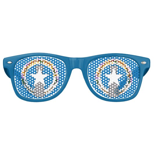 Partij Shades Zonnebrillen met Noordelijke Mariaan (Voorkant)