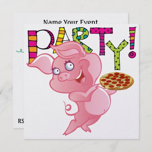 Partij - SRF Kaart (Voorkant / Achterkant)