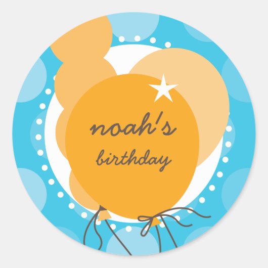 PARTIJ STICKERS :: ballonnen 2 (Voorkant)