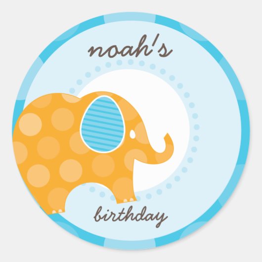 PARTIJ STICKERS :: olifant 2 (Voorkant)