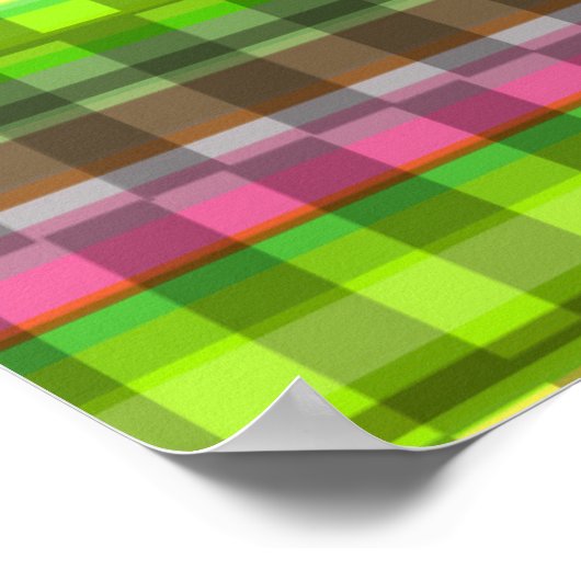 Partij Stripe Poster (Hoek)