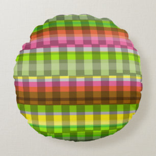 Partij Stripe Rond Kussen