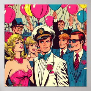  partij stripverhalen poster