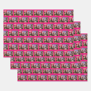 Partij 'Til de koeien naar huis' Inpakpapier Vel