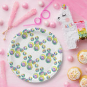 Partij Til je Pop Bubble Wand Birthday Bubbles Papieren Bordje (Feest)