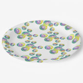Partij Til je Pop Bubble Wand Birthday Bubbles Papieren Bordje (Gekanteld)