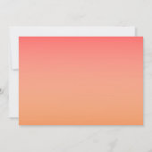 PARTIJ Tropische zonsondergang palmboom Kaart (Achterkant)