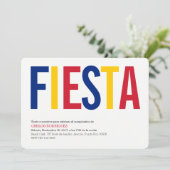 Partij: Uitnodigingen: Venezuela: Venezolaanse vla Kaart (Staand voorkant)