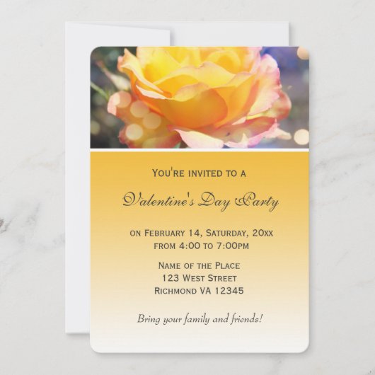 PARTIJ Valentijnsdag Kaart (Voorkant)