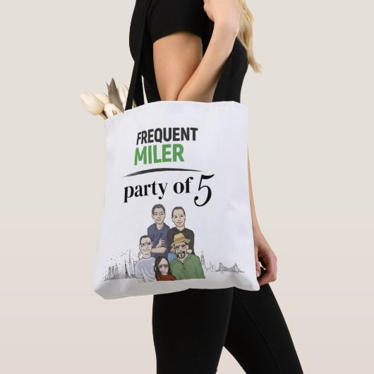 partij van 5 tote bag (Dichtbij)
