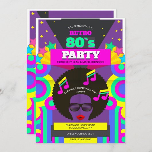 Partij van 80 kaart (Voorkant / Achterkant)