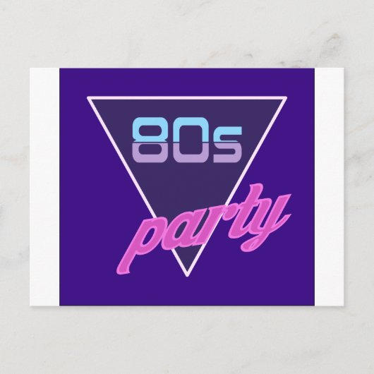 Partij van de 80 briefkaart (Voorkant)