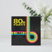 Partij van de 80 kaart (Staand voorkant)