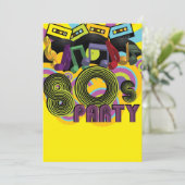 Partij van de 80 kaart (Staand voorkant)