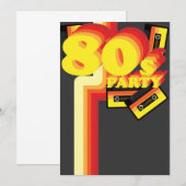 Partij van de 80 kaart (Voorkant / Achterkant)