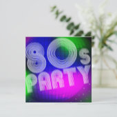 Partij van de 80 kaart (Staand voorkant)