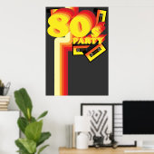 Partij van de 80 poster (Thuiskantoor)
