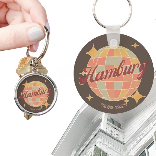 Partij van de Duitse Retro Sleutelhanger