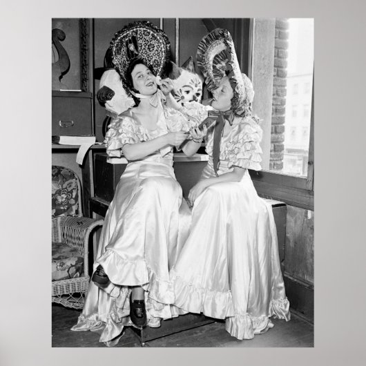 Partij van de Gay 90: 1938 Poster (Voorkant)