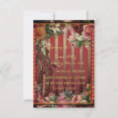 Partij van de Partij van het thema Roaring 20 Kaart (Achterkant)