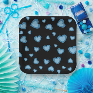 PARTIJ VAN DE VALENTIJN VAN DE LAVE MET DE BORDEN  PAPIEREN BORDJE