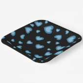 PARTIJ VAN DE VALENTIJN VAN DE LAVE MET DE BORDEN  PAPIEREN BORDJE (Gebogen)