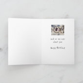 Partij van de verjaardag nooit vermoeide ook de bedankkaart (Binnen)