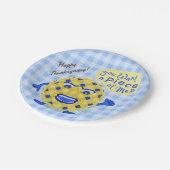 Partij van het Diner van de Herfst van de Papieren Bordje (Gekanteld)