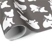 Partij van het Franse Bulldog-thema - Neutraal Bab Cadeaupapier (Rol Hoek)