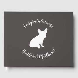 Partij van het Franse Bulldog-thema - Neutraal Bab Gastenboek