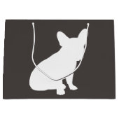 Partij van het Franse Bulldog-thema - Neutraal Bab Groot Cadeauzakje (Voorkant)