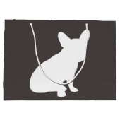 Partij van het Franse Bulldog-thema - Neutraal Bab Groot Cadeauzakje (Achterkant)